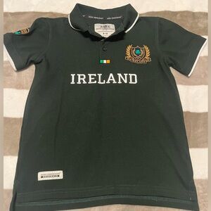 Green Ireland Polo Shirt,boys, size 9-10, brand new